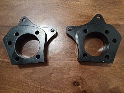 Turn your trailing arms into AWD trailing arms without spending a lot! Get the best value AWD trailing arms plates for your Honda and Acura! These plates to change your trailing arms so they can hold rear axles!  Product Features: Converts your Honda trailing arms into AWD trailing arms For Honda Civic EG EK 1988-2000 & For Acura Integra DC2 1994-2001 Works with B, K, H, F, and J series engines  Complete set of 2 (Left and Right) Made of steel that meets or exceeds OEM quality  Installation Note: Requires welding to your factory trailing arms.  For 4 x 100 wheel bolt pattern, you will use For Honda 2000 Insight front hubs Uses For Honda CRV 2000passenger rear axles for 4-lug plates Differential type: For CRV or Element differential For 4-lug: Must For Civic/Integra rotors & calipers  Application:  AWD All Wheel Drive Conversion: For Honda Civic EG 1992-1992 For Honda Civic EK 1996-2000 For Acura Integra DC2 1994-2001 £100 plus shipping for left & right side